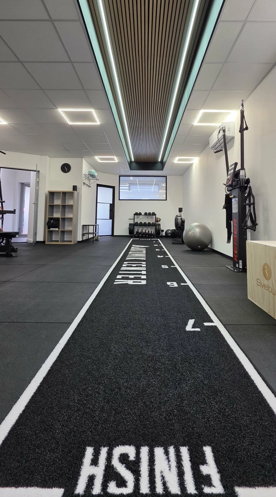 Salle Kiné - Sombreffe - Piste de sprint & Keiser