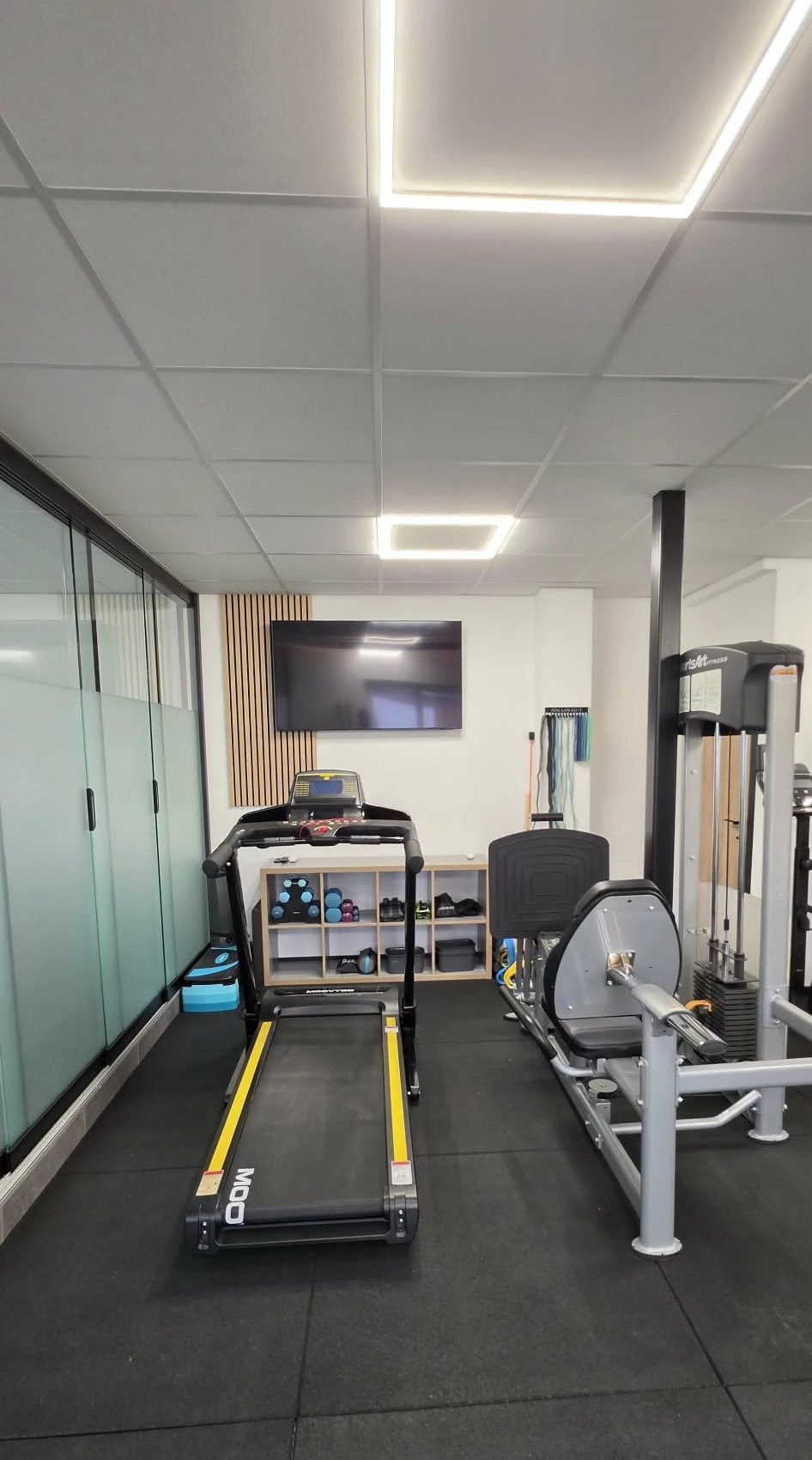 Salle Kiné - Sombreffe - Tapis de course, presse