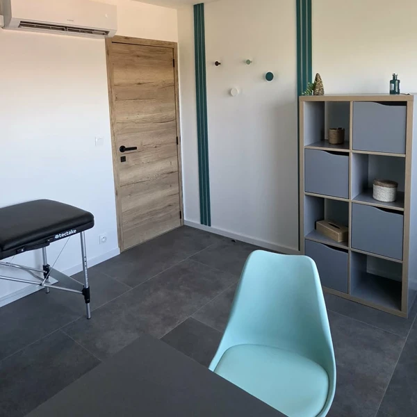 Cabinet Turquoise - Mur
